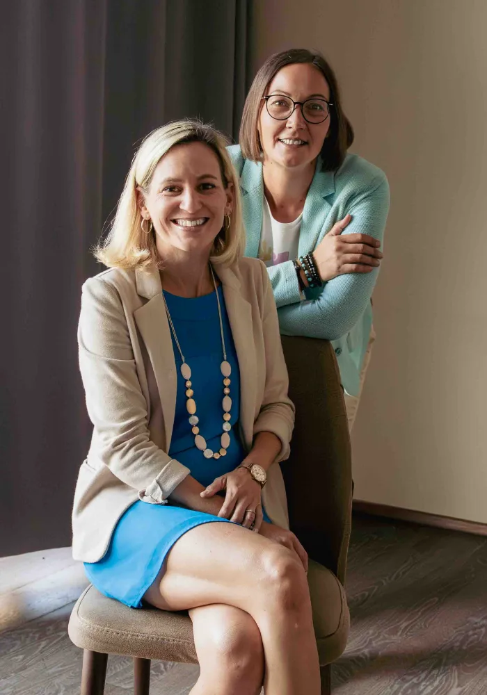 Manuela Vorwerk und Petra Peischl | Gründerinnen von Zweiblick Consulting